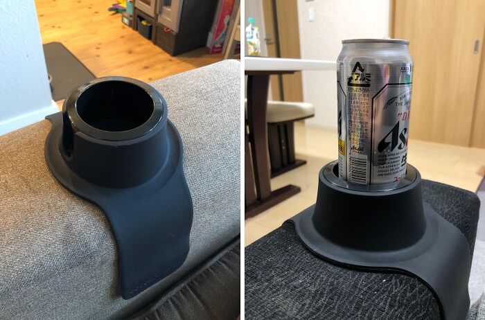 Enhance Your Relaxation Time With The Couch Cup Holder – It's The Perfect Accessory To Keep Your Drinks Within Reach