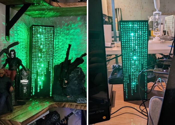 This Cyberpunk Night Lamp Is Proof That We Live In The Matrix