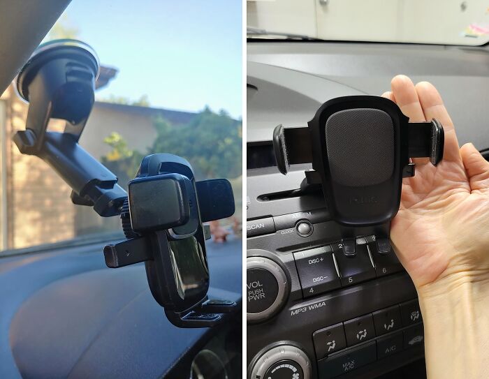 Simplify Your Drive With One Little Device - Universal Dashboard & Windshield Mount