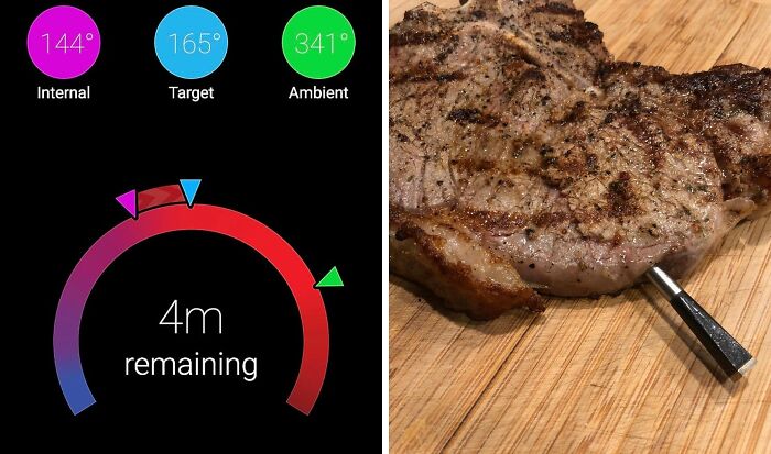 For Techy Dads Who Also Like Good Cookout, Try This Bluetooth Smart Meat Thermometer 