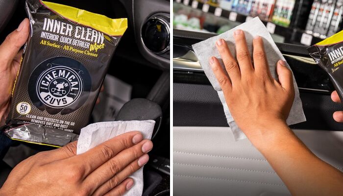  Innerclean Interior Quick Detailer & Protectant Wipes : Manly Wipes That Makes Cleaning A Dad Thing Too