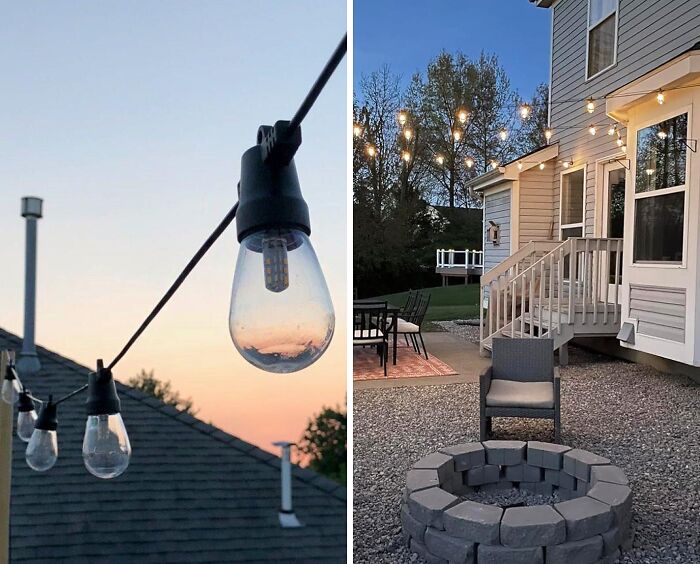 Light Up The Night With Solar-Powered Outdoor String Lights That Transform Your Patio Into A Dazzling Wonderland!