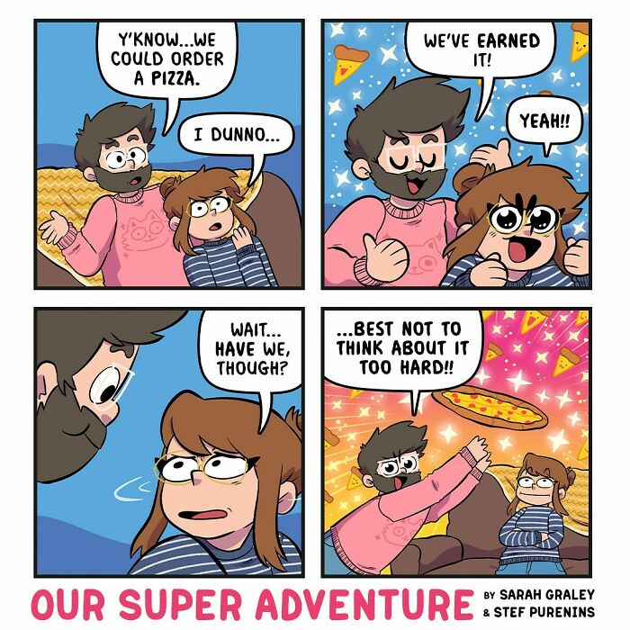 Relatable And Hilarious, Sarah Graley’s Comic Series Perfect For Couples And Cat Lovers (New Pics)