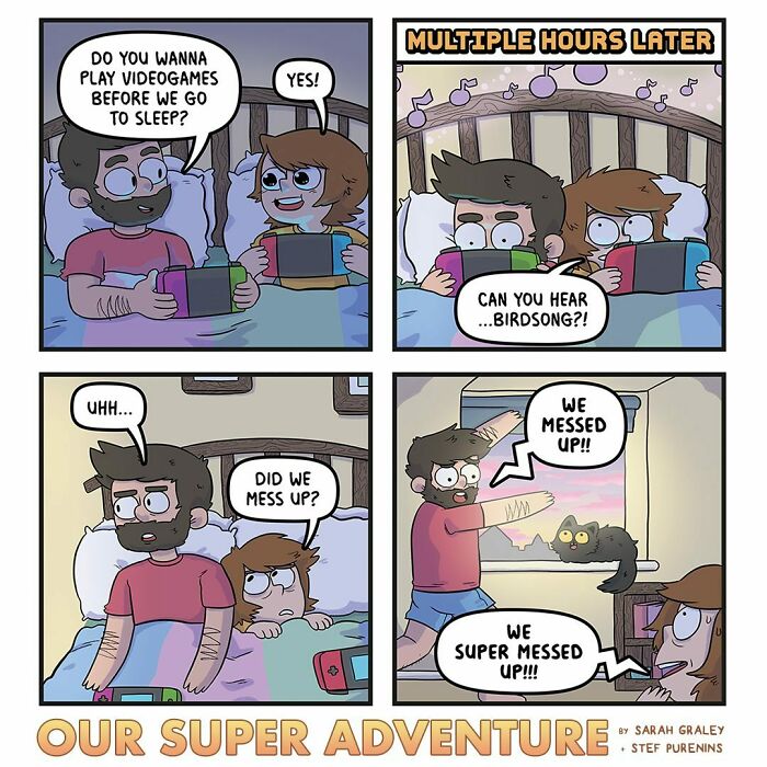 Relatable And Hilarious, Sarah Graley’s Comic Series Perfect For Couples And Cat Lovers (New Pics)