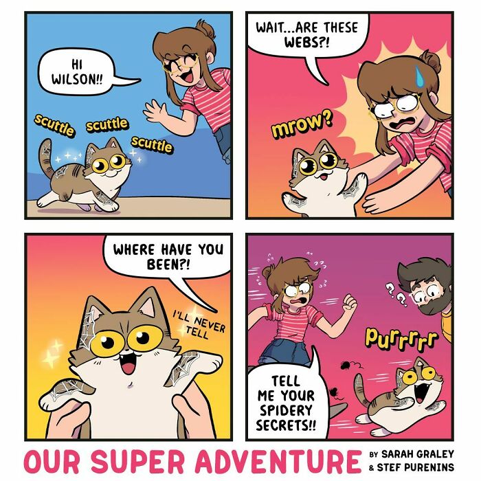 Relatable And Hilarious, Sarah Graley’s Comic Series Perfect For Couples And Cat Lovers (New Pics)