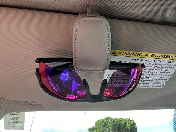 Keep Your Shades Scratch-Free And Within Reach With This Nifty Sunglasses Holder 