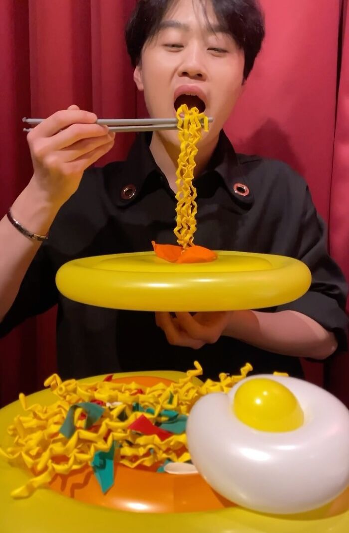 Meet Jiwon Lee: The Balloon Artist Crafting Mouth-Watering Culinary Creations (44 Pics)