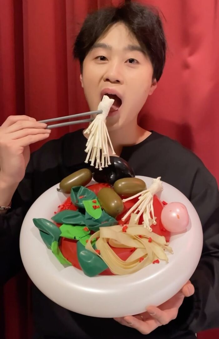 Meet Jiwon Lee: The Balloon Artist Crafting Mouth-Watering Culinary Creations (44 Pics)