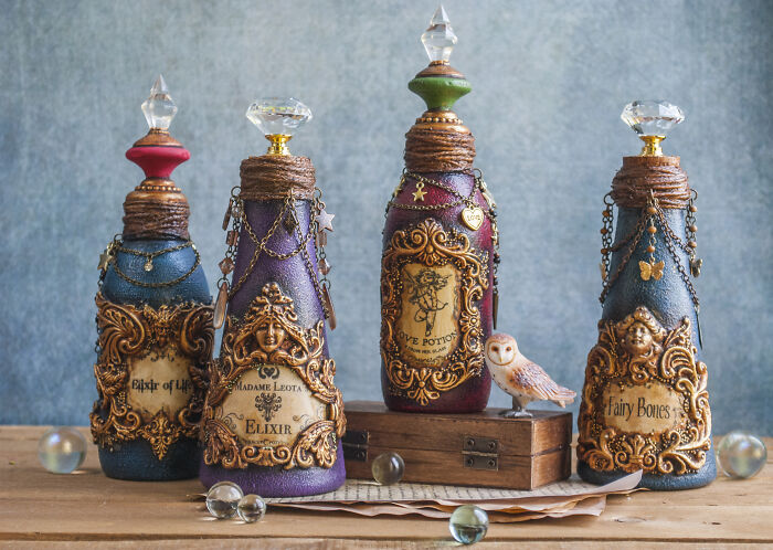 I Create One Of A Kind Artwork, Here Are My Magic Potions