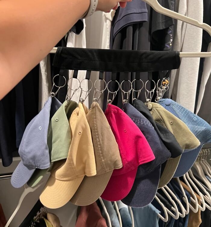 This Hat Rack Is A Game Changer, No Cap!