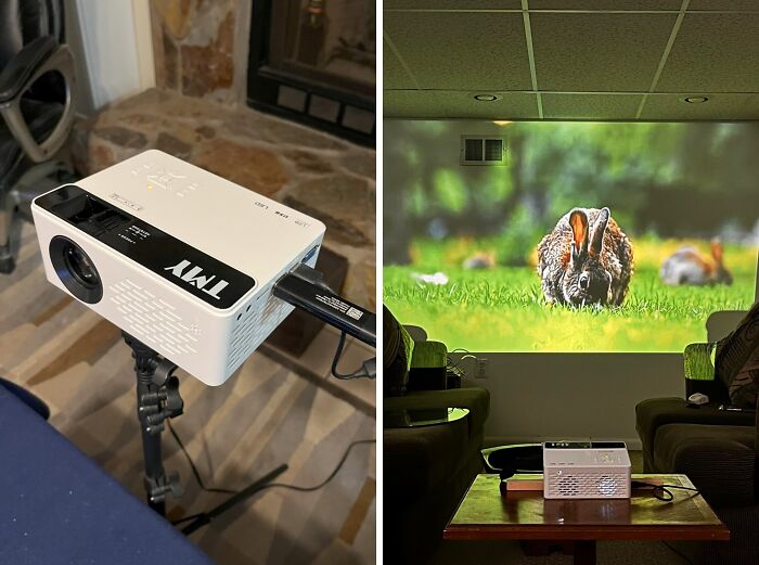 This Mini Projector Is The Ideal Toy For Your Next Movie Marathon
