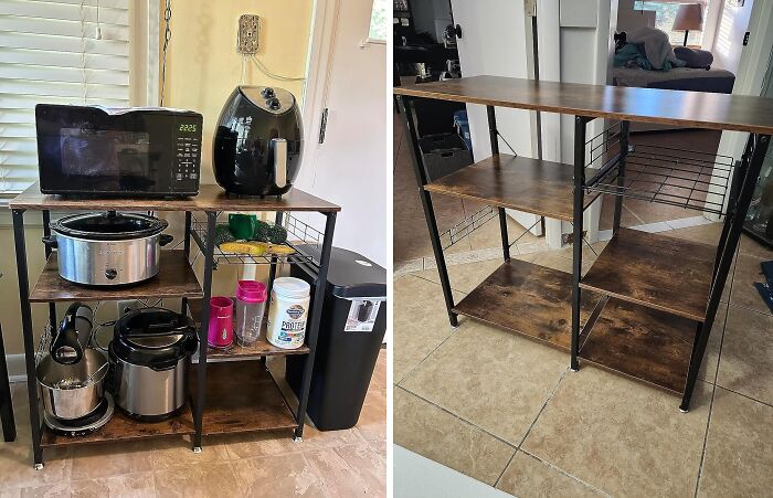 If You Are Short On Shelf Space, This 3-Tier Kitchen Rack Is Your New Best Friend