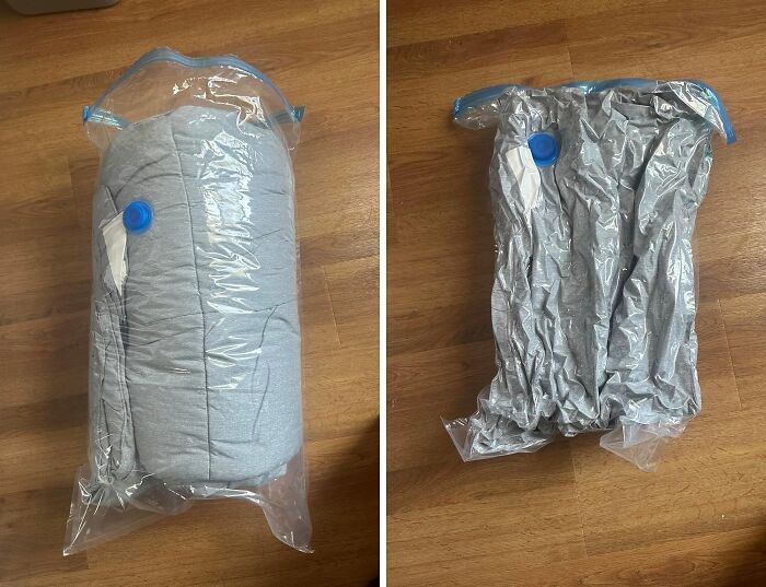 Nothing Tops The Space-Saving Rankings Quite As Much As Vacuum Bags 