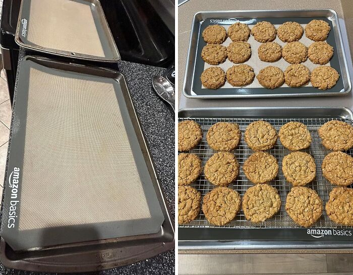 Stop Wasting Money On Single-Use Baking Sheets. Try This Silicone, Non-Stick, Food Safe Baking Mat Instead