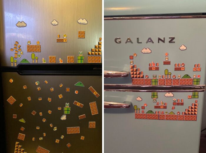  Super Mario Bros. Fridge Magnets : Make Your Way To The Peaches