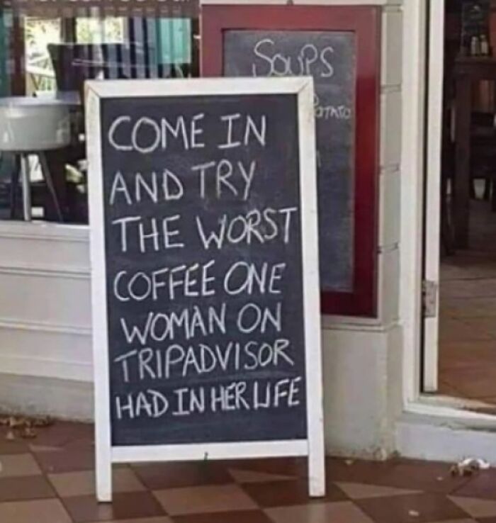 Entra y prueba el peor café que una mujer en Tripadvisor ha probado en su vida