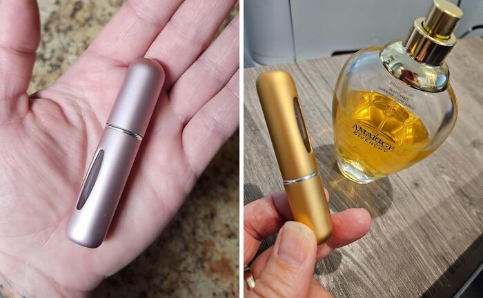 Always Smell Like You, Even On The Go, With This Refillable Perfume Container