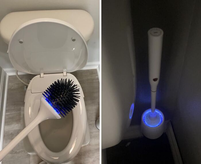  Electric Toilet Brush : It's The Germ-Killing Holder For Us