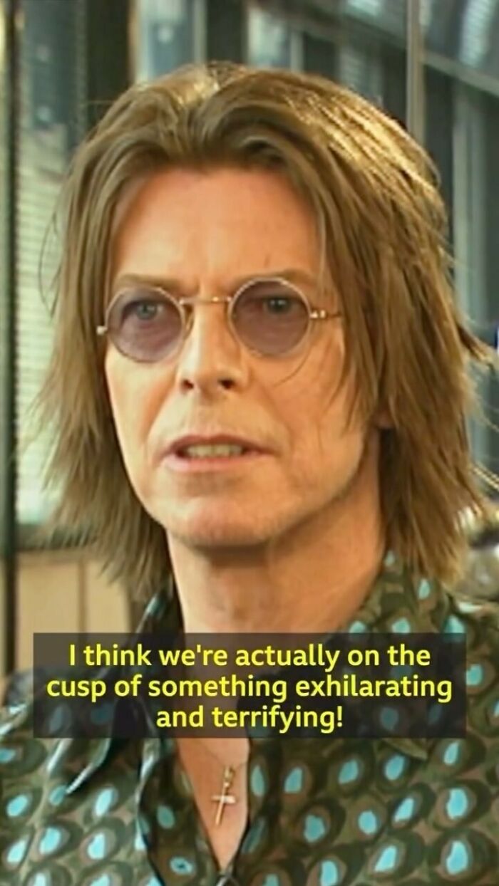 In This Bbc Interview From 1999 David Bowie Talks About The Future Of The Internet And How It Would Shape Society