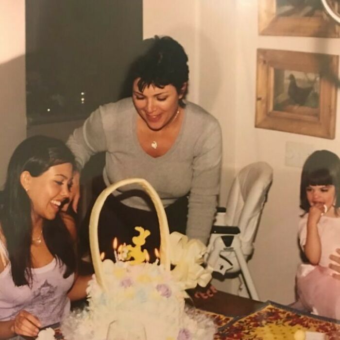 Kourtney Kardashian-Barker Celebrating Her Birthday In The Late 90s