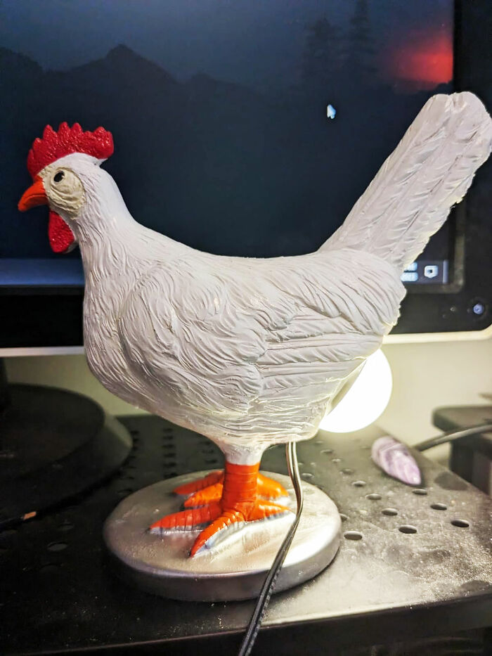  Chicken Egg Night Light : Which Came First, The Chicken Or Electricity?