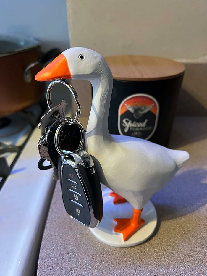 This Magnetic Goose Duck Key Holder Will Keep Your Keys Safe