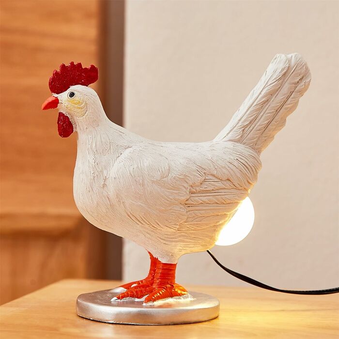 This Chicken Lamp Is An Eggquisite Work Of Art