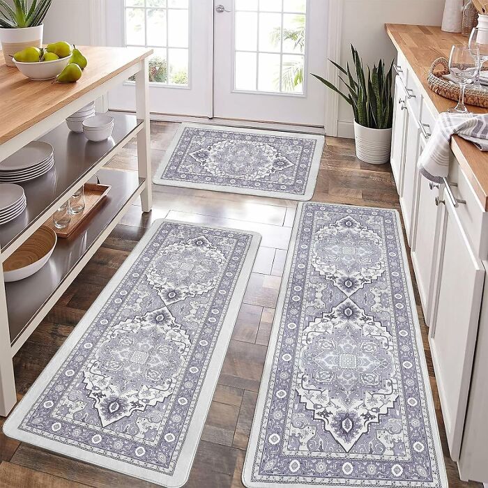 These Non-Slip Kitchen Rugs Are Stylish And Durable, A Winning Recipe 