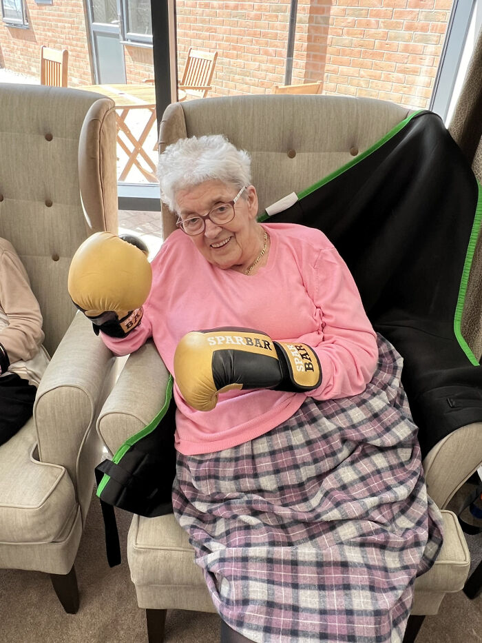 Bailey Greetham-Clark Is Giving Boxing Lessons To The Elderly In Senior Homes