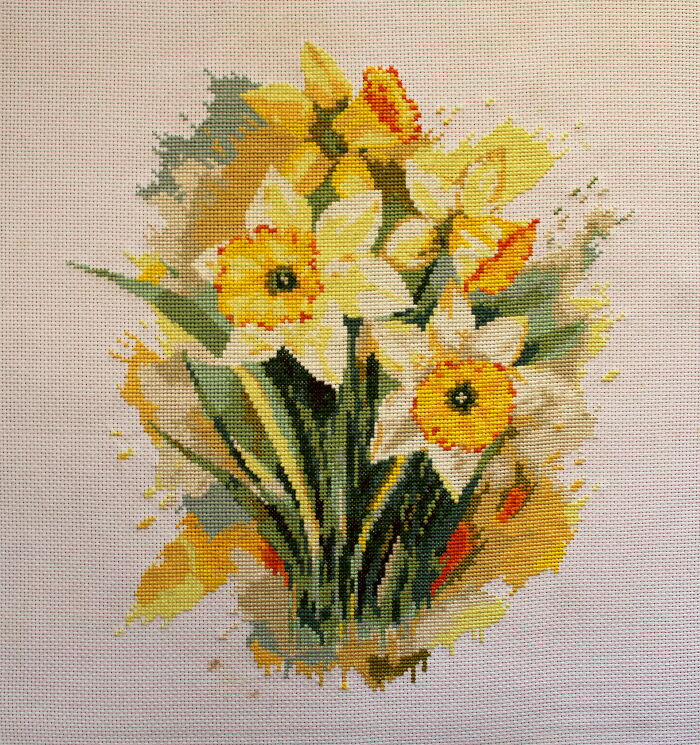 Daffodils. I Really Love The Watercolor Style
