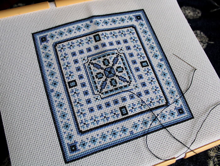 Cross-Stitch. How Geometric Patterns Are Useful