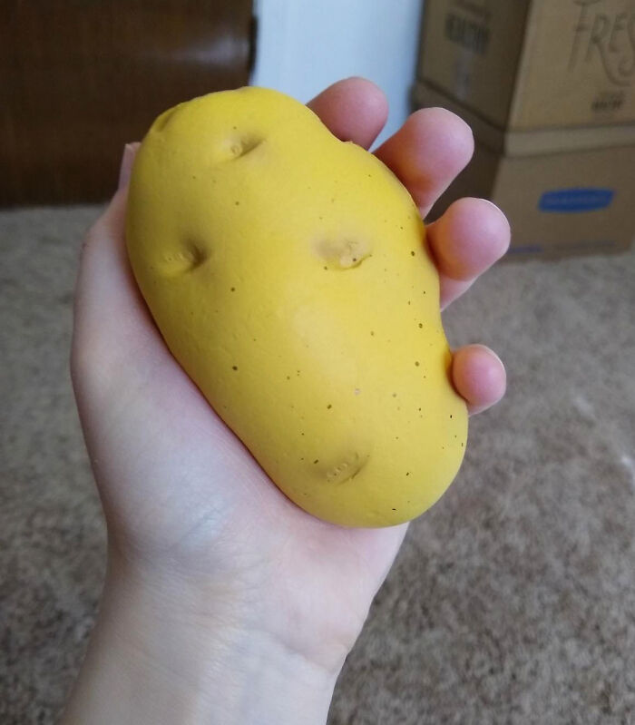 This Spudtacular Potato Stress Toy Won’t Turn Into Mash Any Time Soon