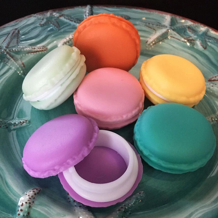 This Mini Macaron Shape Storage Box Is Pastel Perfection!