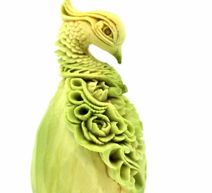 From Avocado To Art: The Magical World Of Daniele Barresi's Food Carvings (New Pics)