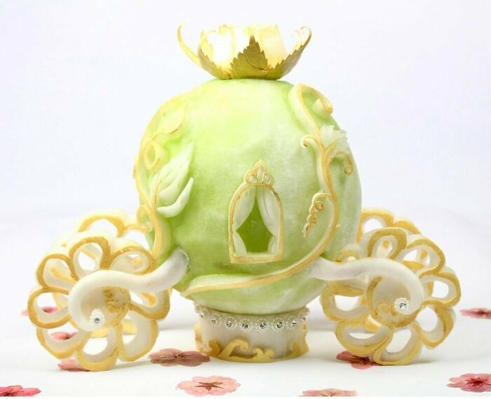 From Avocado To Art: The Magical World Of Daniele Barresi's Food Carvings (New Pics)