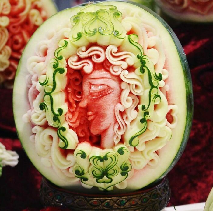 From Avocado To Art: The Magical World Of Daniele Barresi's Food Carvings (New Pics)