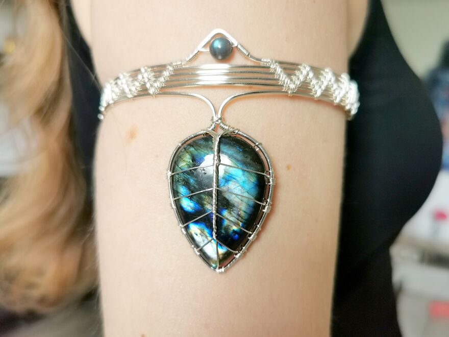 I Made An Elven Leaf Armband