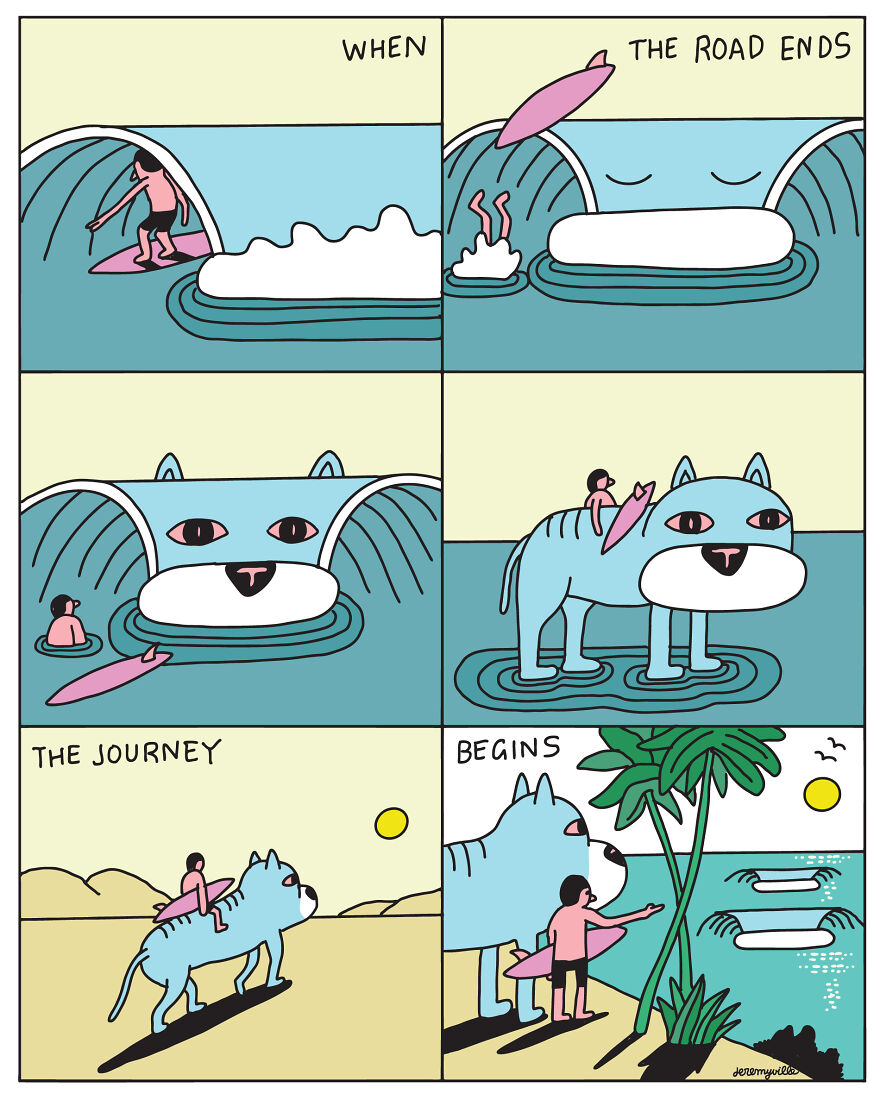 Navigating Mental Struggles: Jeremy Ville's Comics On Loneliness And Resilience