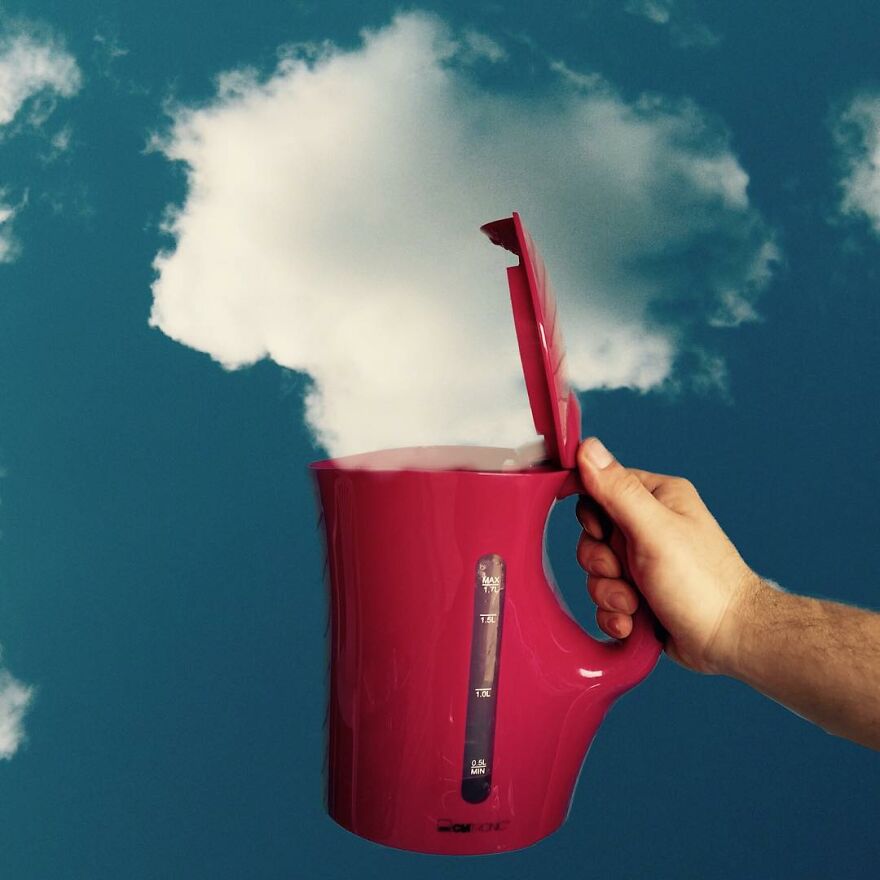 Markus Einspannier's "Usetheclouds",a Decade Of Whimsical Interactions Between People And Clouds