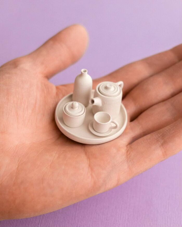 Miniature Hand Thrown Pottery By Hamish Bassett & Steph Comfort