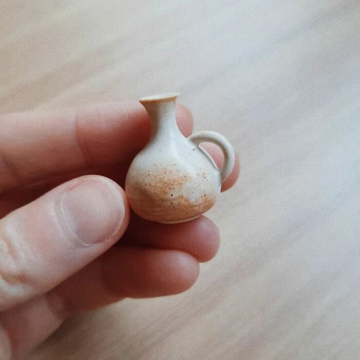 Miniature Hand Thrown Pottery By Hamish Bassett & Steph Comfort