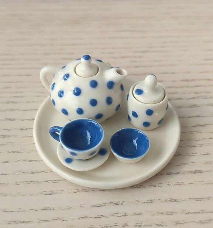 Miniature Hand Thrown Pottery By Hamish Bassett & Steph Comfort