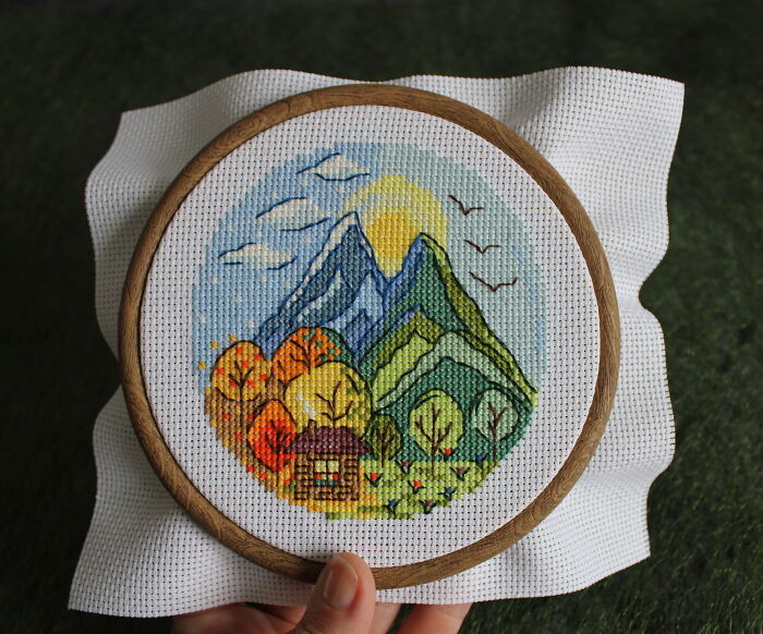 Needle And Thread Therapy: 15 Cross Stitch Patterns That I Made