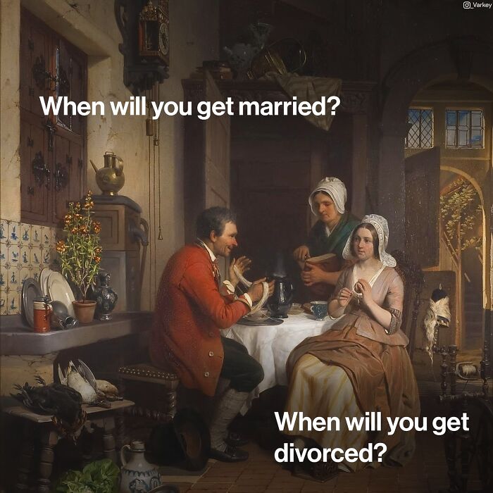 Renaissance Meets Memes: Varkey's Hilarious Art Mashups