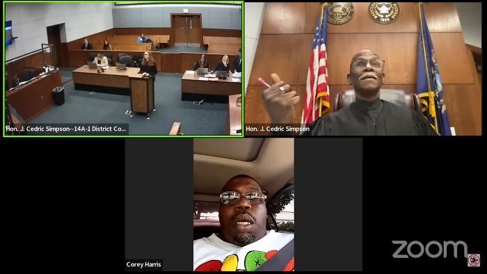 Courtroom Speechless As Man With Suspended License Joins Zoom Court Hearing While Driving