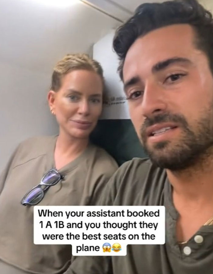 Celeb Couple Books 1A And 1B Thinking They’re The “Best Seats On The Plane”—They’re Humiliated
