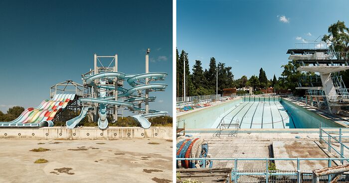 I Photographed The Evocative Atmosphere Of Abandoned Swimming Pools Around The World (12 Pics)