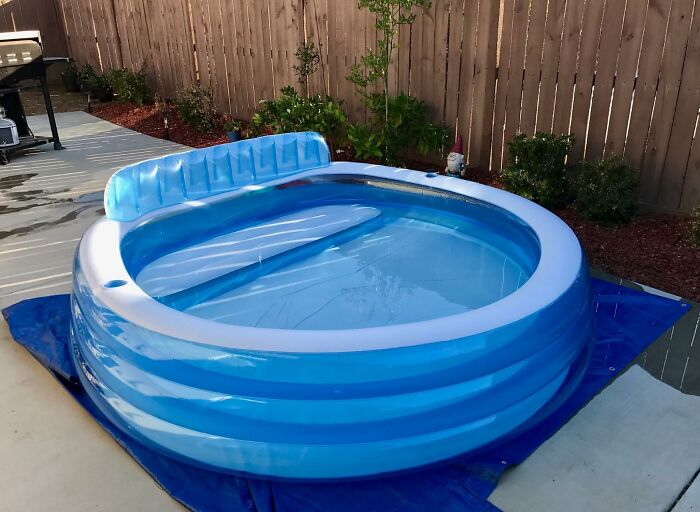 Make A Splash This Summer With This Inflatable Pool That Has Plenty Of Room To Spare