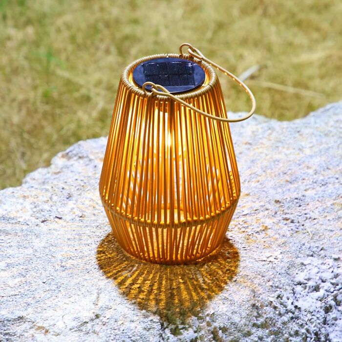 These Waterproof Solar Lights Are A Brilliant Update To Kitch Outdoor Lighting 