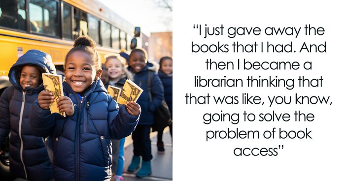 This ‘Radical Street Librarian’ Has Donated Thousands Of Free Books To Children